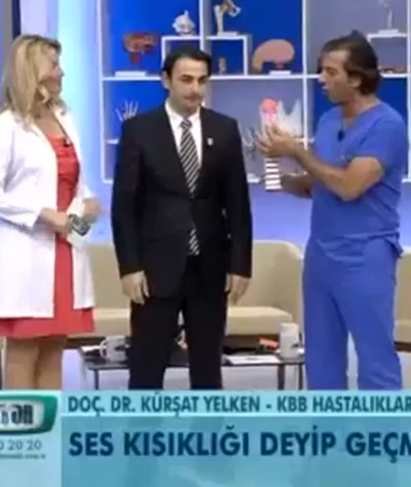 Prof. Dr. Kürşat Yelken, Ses Hastalıkları Tedavisi. KanalD Doktorum