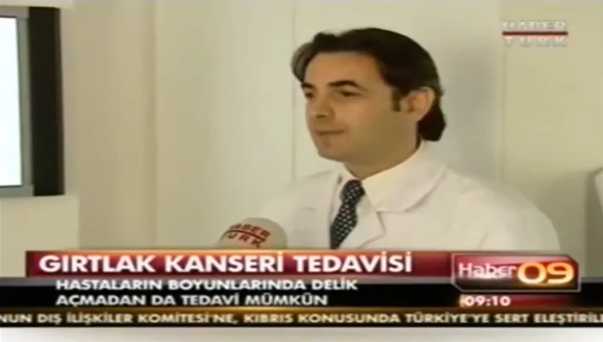 Prof. Dr. Kürşat Yelken, Gırtlak Kanseri Tedavisi, Haber 09 Habertürk TV
