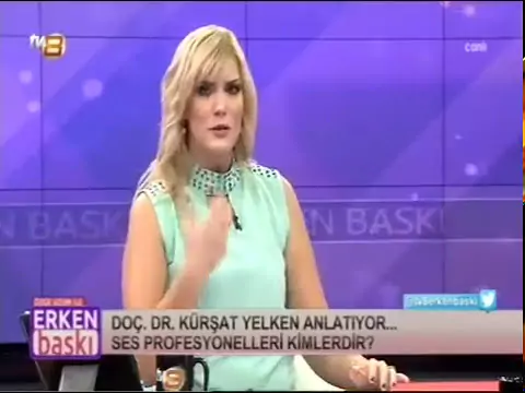 Prof. Dr. Kürşat Yelken, Özge Uzun Tv8 Erken Baskı. Ses Hastalıklar