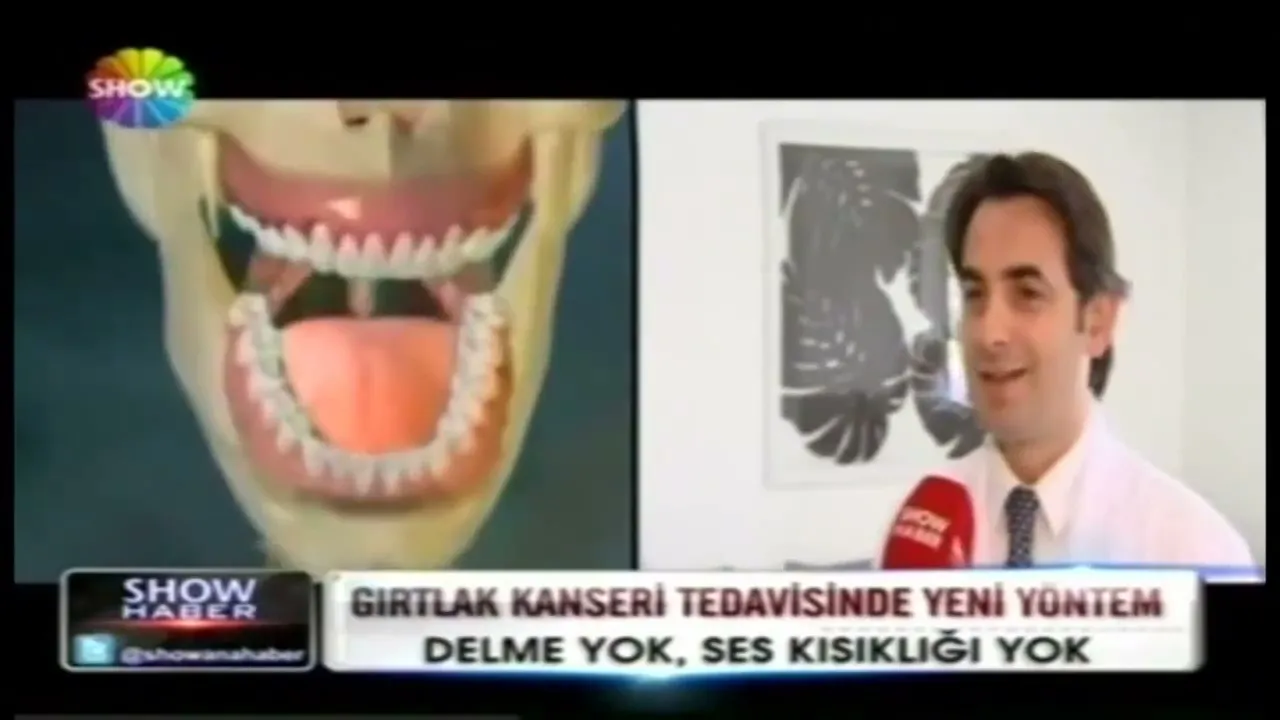 Prof. Dr. Kürşat Yelken, Gırtlak Kanseri Tedavisi. Ana Haber Show TV