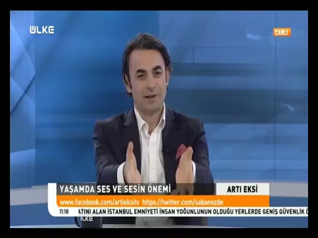 Prof. Dr. Kürşat Yelken. Sesimiz neden önemli, onu nasıl korumalıyız. Ülke Tv Artı Eksi Programı